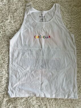 Coachella Merch 2013- White Tank